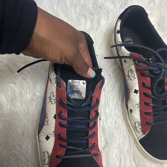 MCM PUMA COLLABORATION LIMITED EDITION SNEAKERS SIZE 7.5 - Picture 2 of 8
